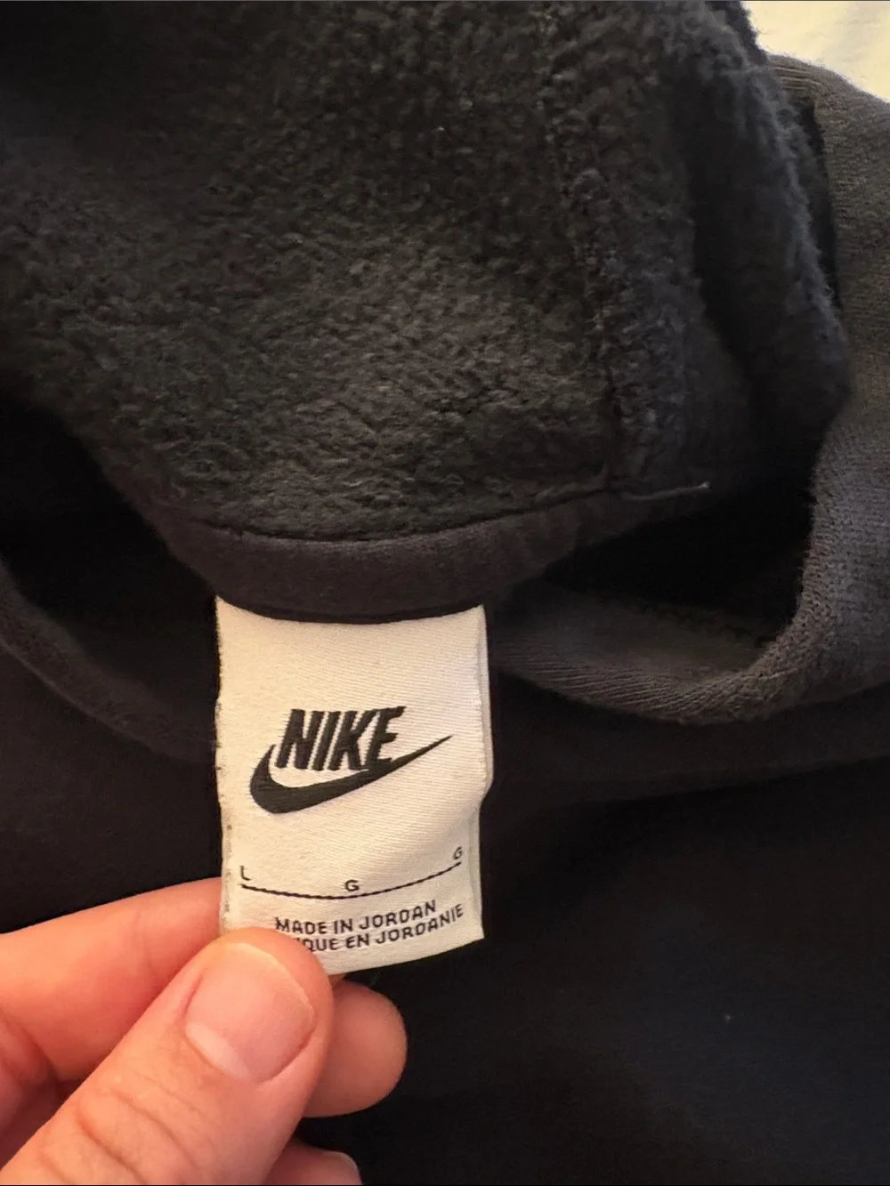 Nike size l sport wear club unisex